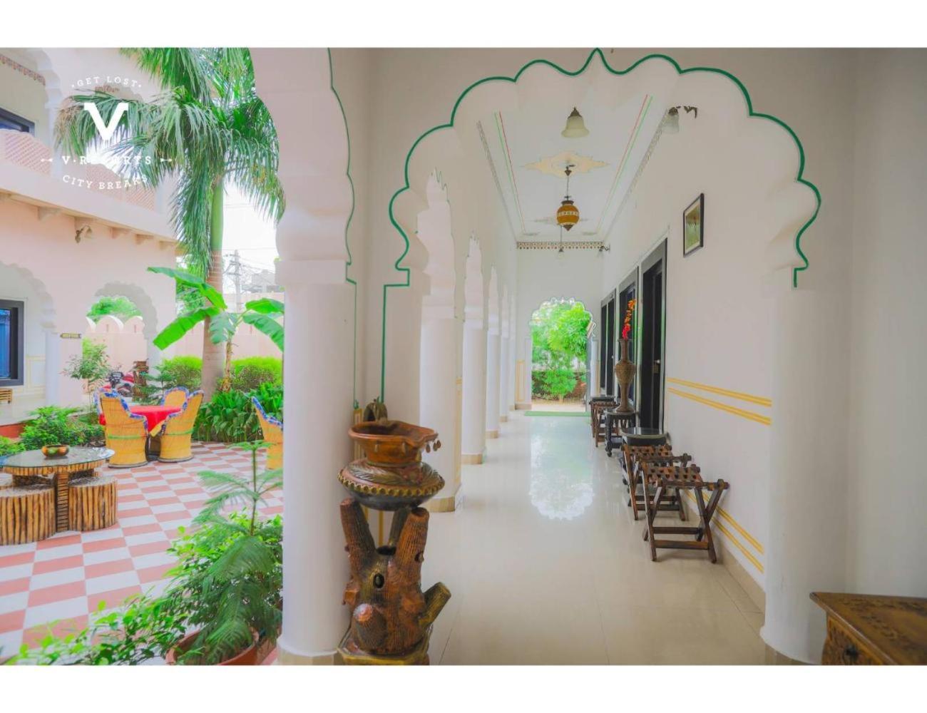 Hotel Kiran Villa Palace, Bharatpur Εξωτερικό φωτογραφία